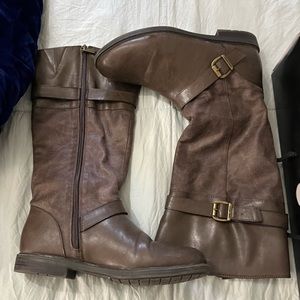 Nine West brown boots